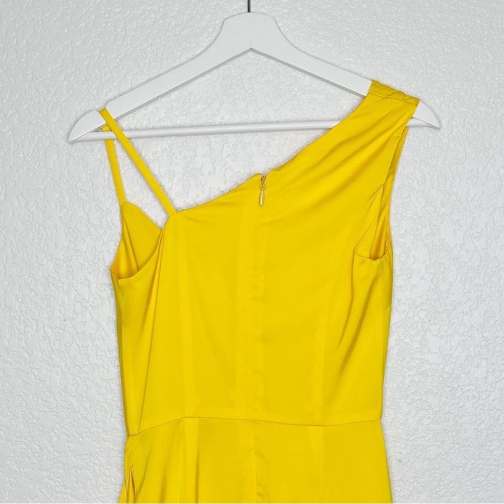 Lavish Alice Vibrant Yellow Asymmetrical Dress - Picture 8 of 8